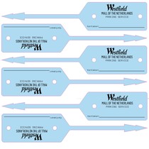 Werkplaatslabel 190x37 mm eigen ontwerp