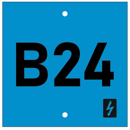 Aluminium CombiPanelen voor Camping plaatsaanduiding - Nummerbordjes Campingplaatsen  naar wens gemaakt