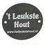 Logoplaatje Gekleurd Aluminium Ø50 mm met 2 gaatjes en gravering