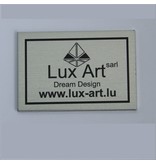 Tot 20cm² Aluminium Industrieplaatjes - Typeplaatjes - Weersbestendig in vele maten verkrijgbaar voorzien van tape of gaatjes