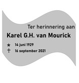 Grafmarkering 'Gaelic" is een rechthoekig  wild RVS-Look bordje in  240x182mm .