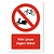 Fietsen en Scooters verboden bord