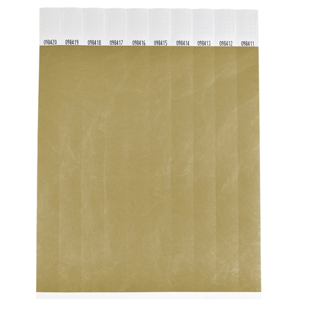 TYVEK® Blanco TYVEK polsbandjes of festivalbandjes van papier - per 100 stuks