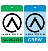 CombiCraft ID-kaarten, Event Badges - Accreditatie badges - Persbadges - Crew badges in een eigen ontwerp, met 1 gaatje en afgeronde hoeken.