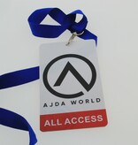 ID-kaarten, Event Badges - Accreditatie badges - Persbadges - Crew badges in een eigen ontwerp, met 1 gaatje en afgeronde hoeken.