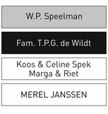 CombiCraft RENZ  Naamplaatje NS09 in 65x13,6mm voor de houder in 75x19½mm (RENZ Artikel 97985357)