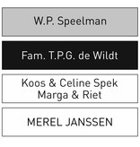 RENZ  Naamplaatje NS09 in 65x13,6mm voor de houder in 75x19½mm (RENZ Artikel 97985357)