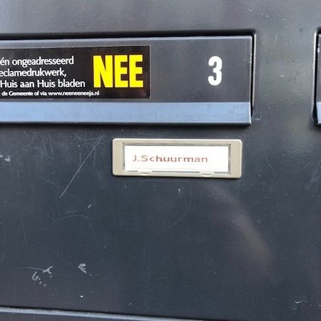 Atrium Naamplaatjes - Set van 2 stuks
