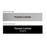 Losse inschuifstroken voor Tafelbord profiel opmaak WINDESHEIM