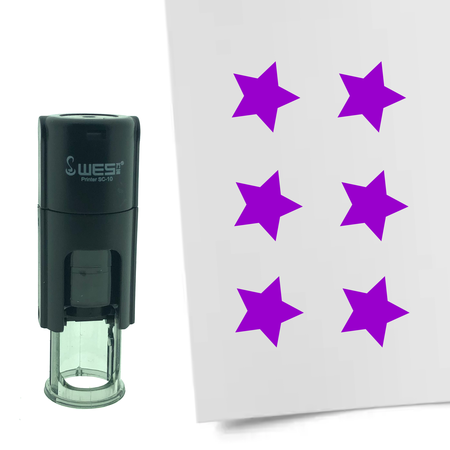 Stempel of Stempeltje van Ster 10mm rond