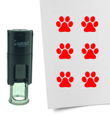 CombiCraft Stempel of Stempeltje van Hondenpoot 10mm rond