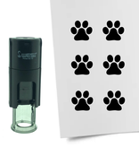 Stempel of Stempeltje van Hondenpoot 10mm rond