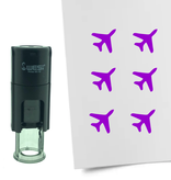 Stempel of Stempeltje van een Vliegtuig met 10mm rond