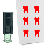 Stempel of Stempeltje van Tand 10mm rond
