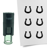 Stempel of Stempeltje van een Hoefijzer 10mm rond