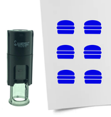 Stempel of Stempeltje van Hamburger 10mm rond