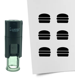 Stempel of Stempeltje van Hamburger 10mm rond