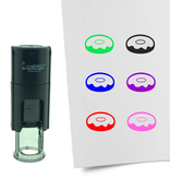 Stempel of Stempeltje van een Donut met 10mm rond