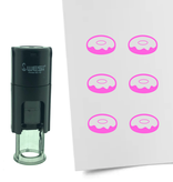 Stempel of Stempeltje van een Donut met 10mm rond