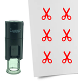 Stempel of Stempeltje van Schaar 10mm rond