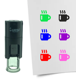 Stempel of Stempeltje van Koffiekop 10mm rond