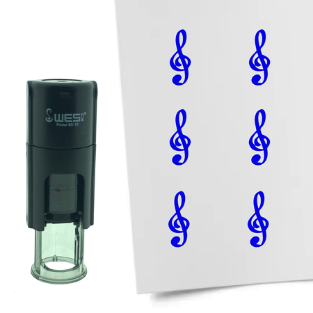 Stempel of Stempeltje van een G-Sleutel 10mm rond