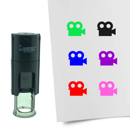 Stempel of Stempeltje van een Film 10mm rond