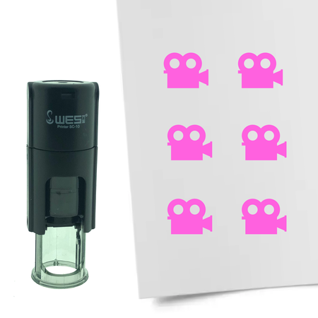 Stempel of Stempeltje van een Film 10mm rond