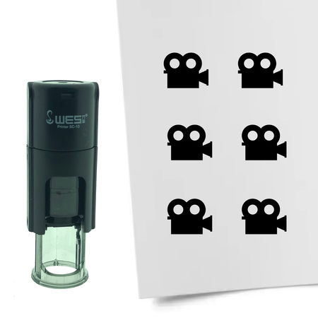 Stempel of Stempeltje van een Film 10mm rond