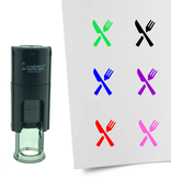 Stempel of Stempeltje van een Bestek 10mm rond