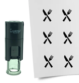 Stempel of Stempeltje van een Bestek 10mm rond