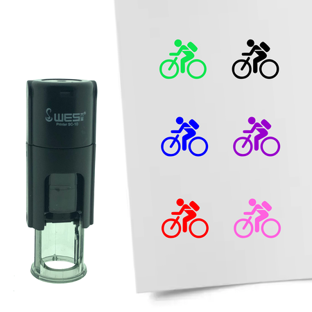 Stempel of Stempeltje van een Fiets 10mm rond