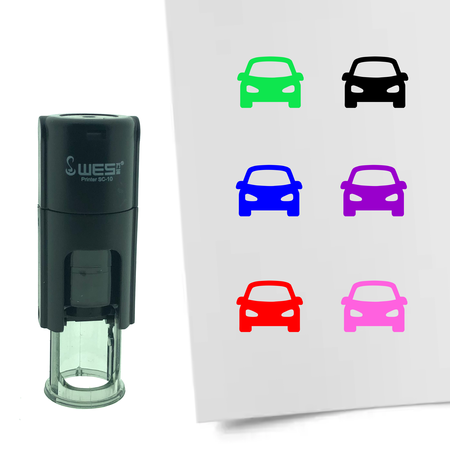 Stempel of Stempeltje van een Auto 10mm rond