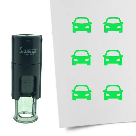 Stempel of Stempeltje van een Auto 10mm rond