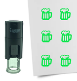 Stempel of Stempeltje van een Bier 10mm rond
