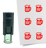 Stempel of Stempeltje van een Bier 10mm rond