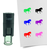 Stempel of Stempeltje van een Paard 10mm rond