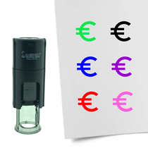 Stempel Euro teken