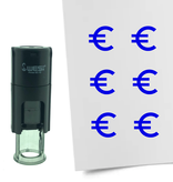 Stempel of Stempeltje van het Euro teken 10mm rond