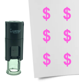 Stempel of Stempeltje van het Dollar teken 10mm rond