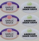 Domingstickers, stickers of logo's die bedekt worden door een laagje kunsthars.  Logoplaatjes voorzien van een laagje epoxy