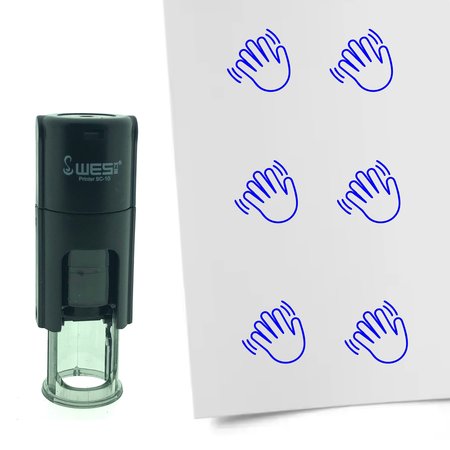 Stempel of Stempeltje van een Zwaaien 10mm rond