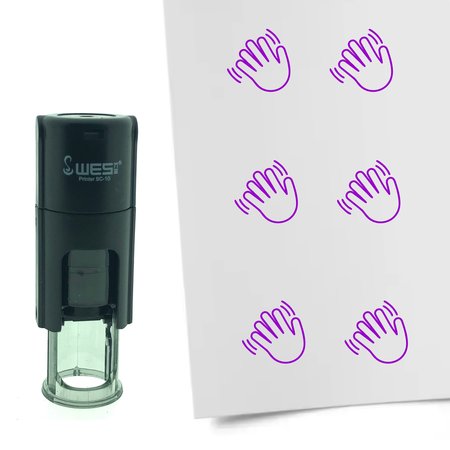 Stempel of Stempeltje van een Zwaaien 10mm rond