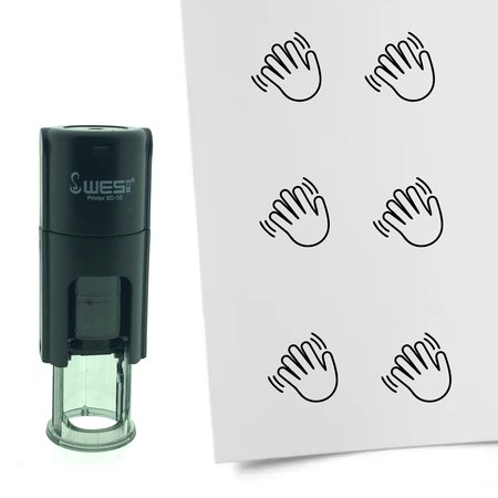 Stempel of Stempeltje van een Zwaaien 10mm rond