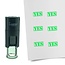Stempel of Stempeltje van een YES afdruk 10mm rond