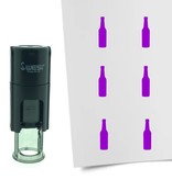 Stempel of Stempeltje van een Bierflesje - afdruk ca 10mm