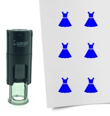 Stempel of Stempeltje van een Jurk - afdruk ca 10mm