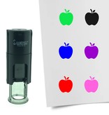 Stempel of Stempeltje van een Appel - afdruk ca 10mm