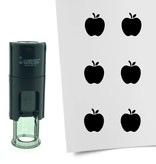 Stempel of Stempeltje van een Appel - afdruk ca 10mm
