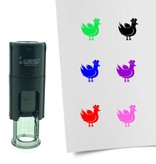 CombiCraft Stempel of Stempeltje van een Haan - afdruk ca 10mm